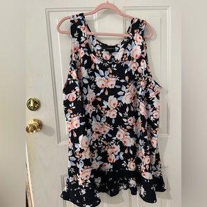 Lane Bryant floral tank top.